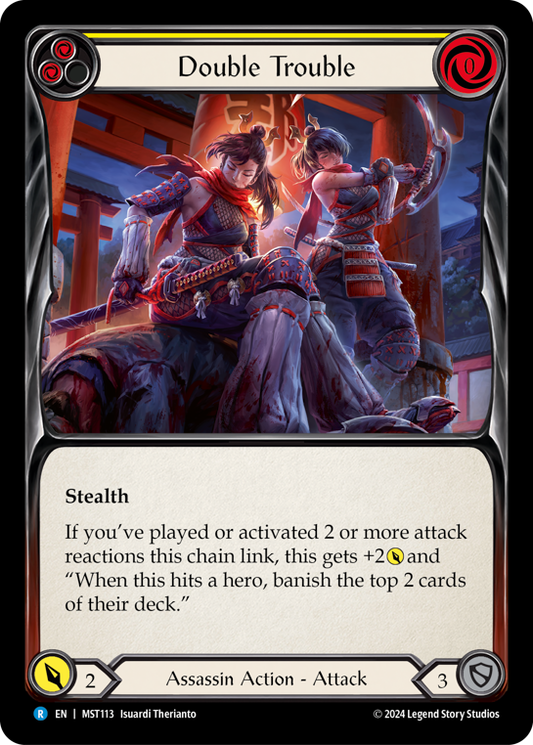 Double Trouble (Yellow) | Rare [Non Foil]