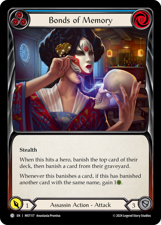 Bonds of Memory (Blue) | Common [Non Foil]