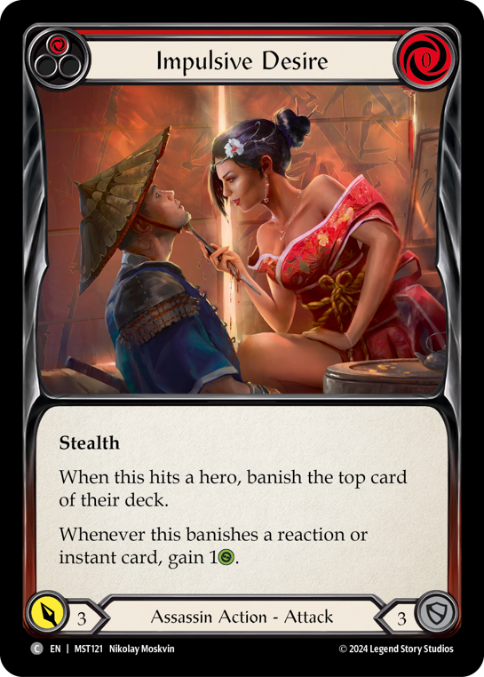 Impulsive Desire (Red) | Common [Non Foil]