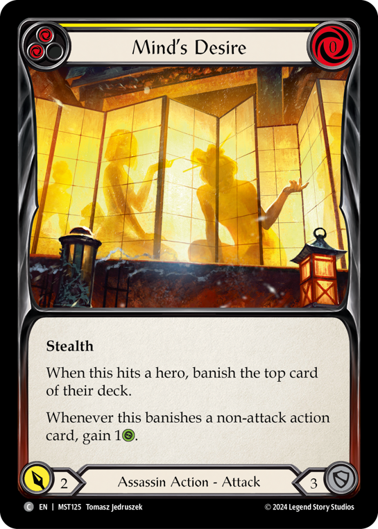 Mind's Desire (Yellow) | Common [Non Foil]
