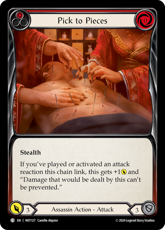 Pick to Pieces (Red) | Common [Non Foil]