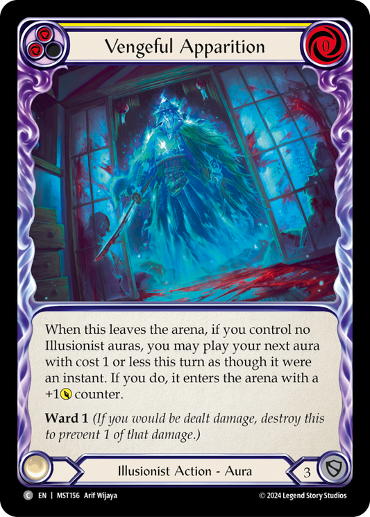Vengeful Apparition (Yellow) | Common [Non Foil]