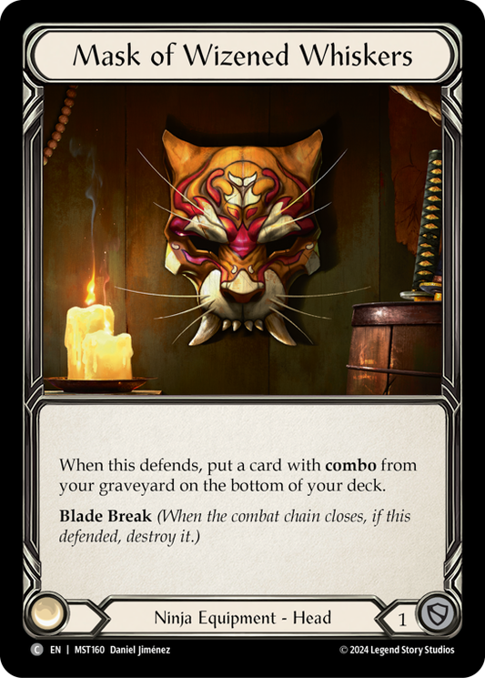 Mask of Wizened Whiskers | Common [Non Foil]