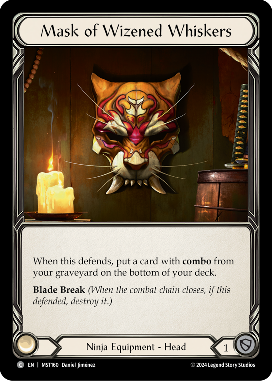Mask of Wizened Whiskers | Common [Cold Foil]