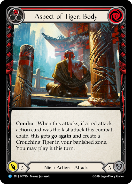 Aspect of Tiger: Body | Rare [Rainbow Foil]