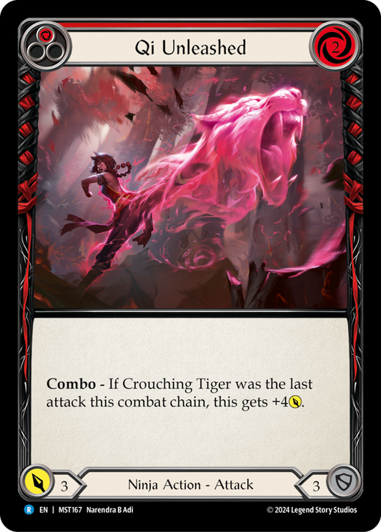 Qi Unleashed (Red) | Rare [Non Foil]