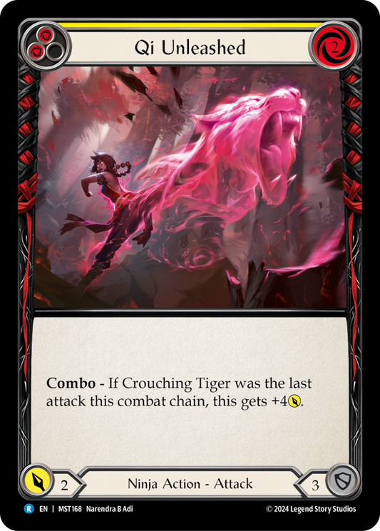Qi Unleashed (Yellow) | Rare [Non Foil]