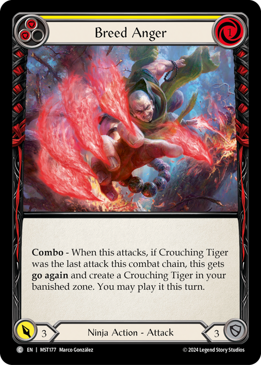 Breed Anger (Yellow) | Common [Non Foil]