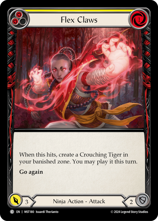 Flex Claws (Blue) | Common [Non Foil]