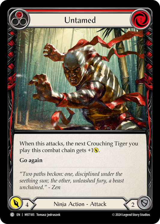 Untamed (Red) | Common [Non Foil]