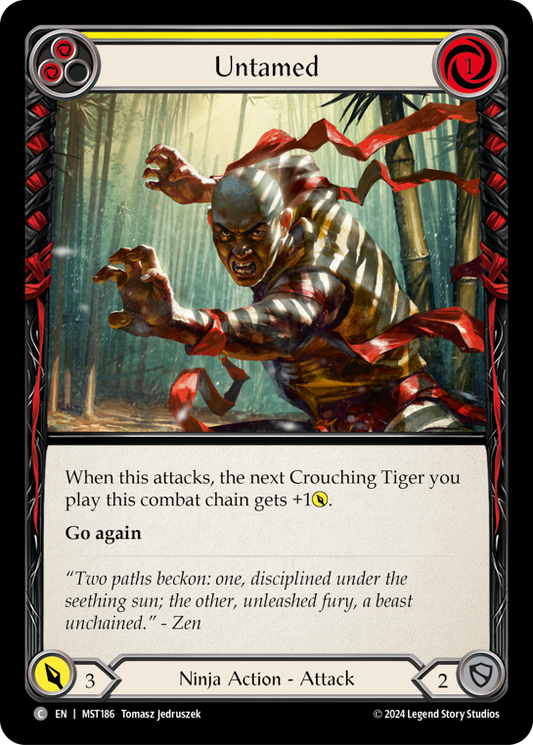 Untamed (Yellow) | Common [Non Foil]