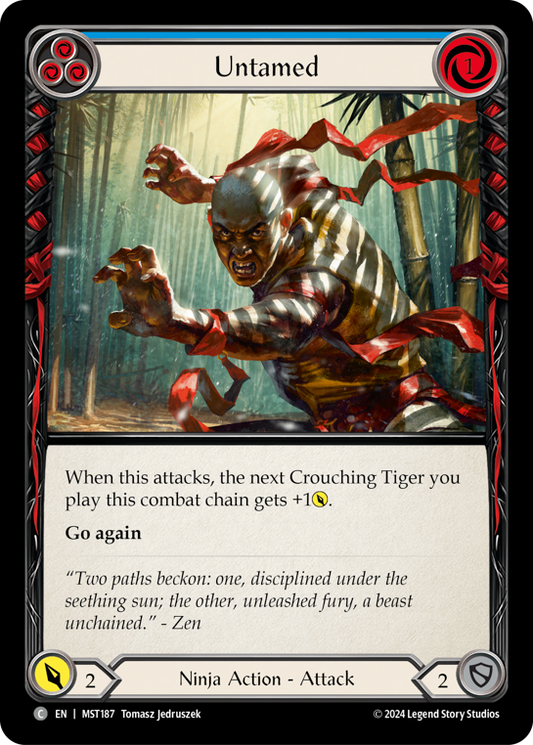 Untamed (Blue) | Common [Rainbow Foil]