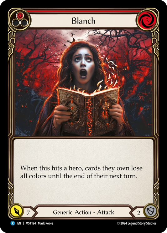 Blanch (Red) | Rare [Rainbow Foil]