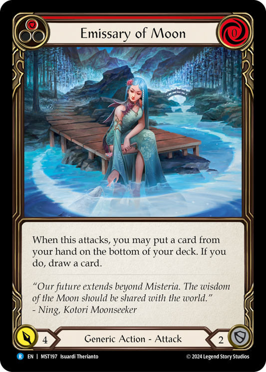 Emissary of Moon | Rare [Rainbow Foil]