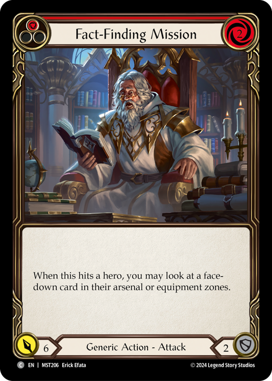 Fact-Finding Mission (Red) | Common [Non Foil]