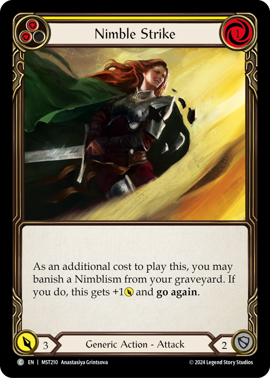 Nimble Strike (Yellow) | Common [Non Foil]