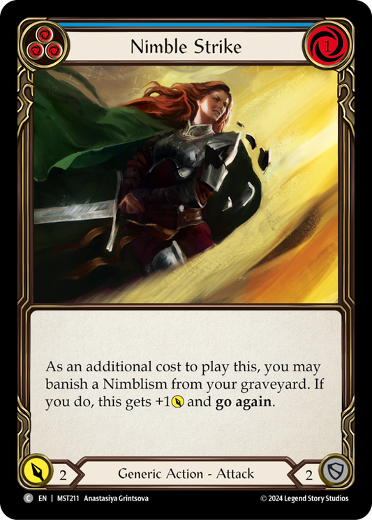Nimble Strike (Blue) | Common [Non Foil]