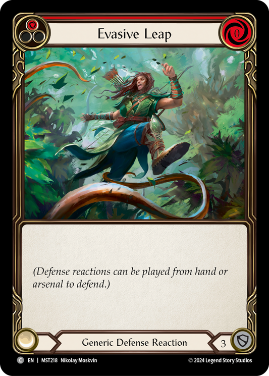 Evasive Leap (Red) | Common [Non Foil]