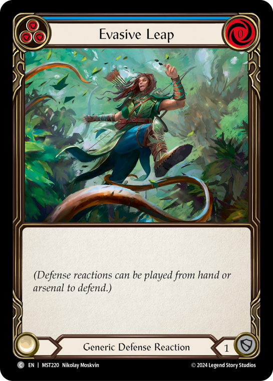 Evasive Leap (Blue) | Common [Non Foil]