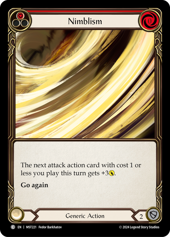 Nimblism (Red) | Common [Non Foil]