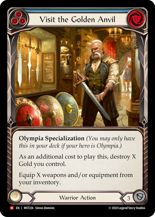 Visit the Golden Anvil | Majestic [Rainbow Foil]
