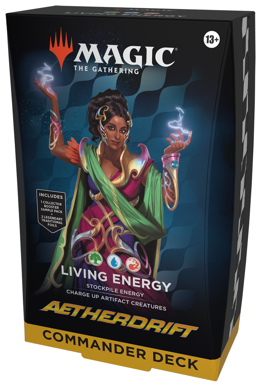 MAGIC THE GATHERING: Aetherdrift Commander Deck: Living Energy