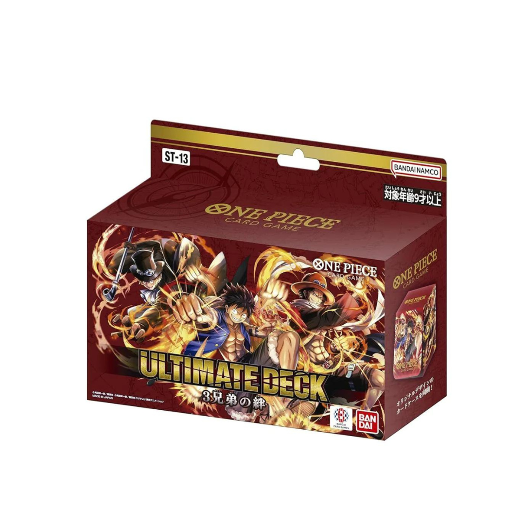 One Piece Card Game ULTIMATE DECK The Three Brothers' Bond (ST-13) (Japanese)