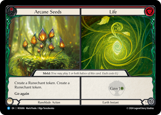 Arcane Seeds <> Life | Rare [Non Foil]
