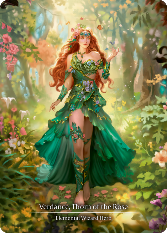 Verdance, Thorn of the Rose | Marvel [Double-sided Cold Foil]