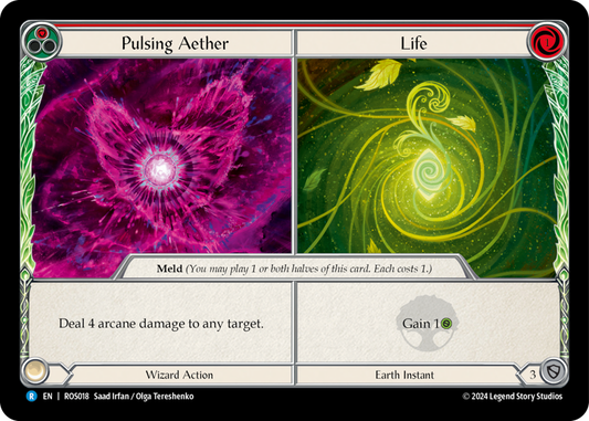 Pulsing Aether <> Life | Rare [Non Foil]