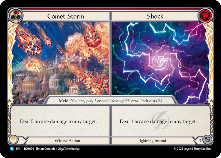 Comet Storm <> Shock | Rare [Non Foil]