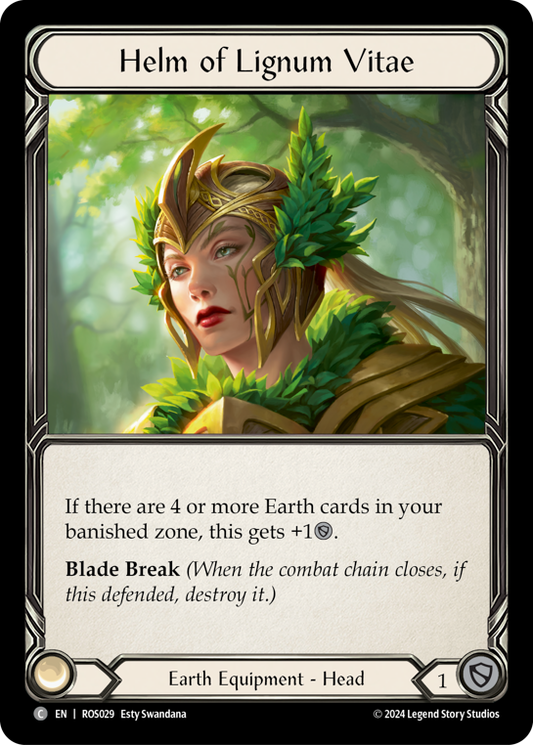 Helm of Lignum Vitae | Common [Cold Foil]