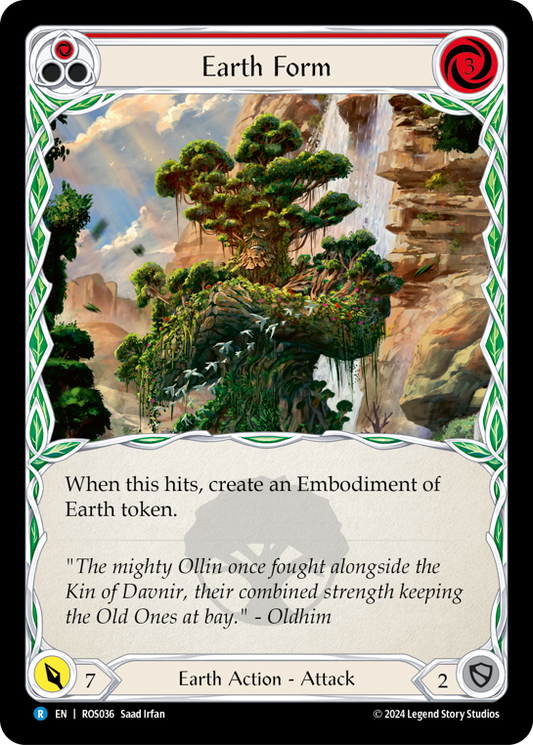 Earth Form (Red) | Rare [Non Foil]