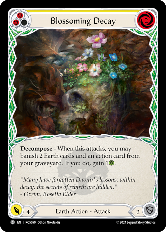 Blossoming Decay (Yellow) | Common [Rainbow Foil]