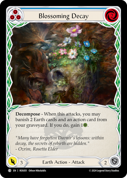Blossoming Decay (Blue) | Common [Rainbow Foil]
