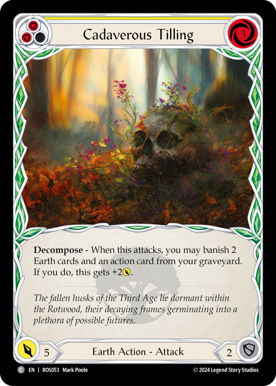 Cadaverous Tilling (Yellow) | Common [Rainbow Foil]