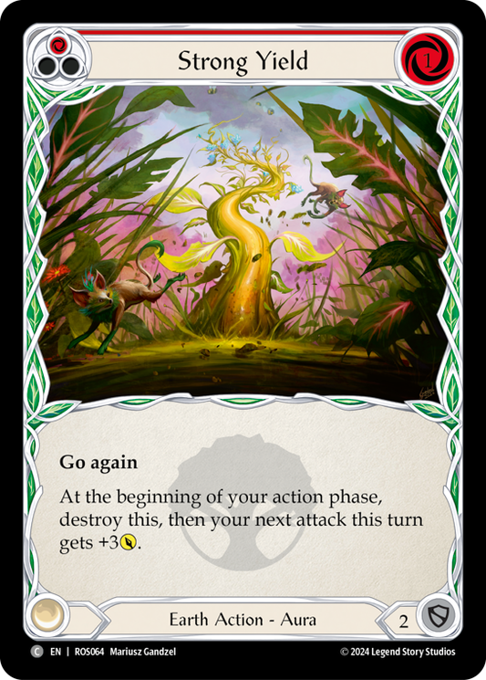 Strong Yield (Red) | Common [Rainbow Foil]