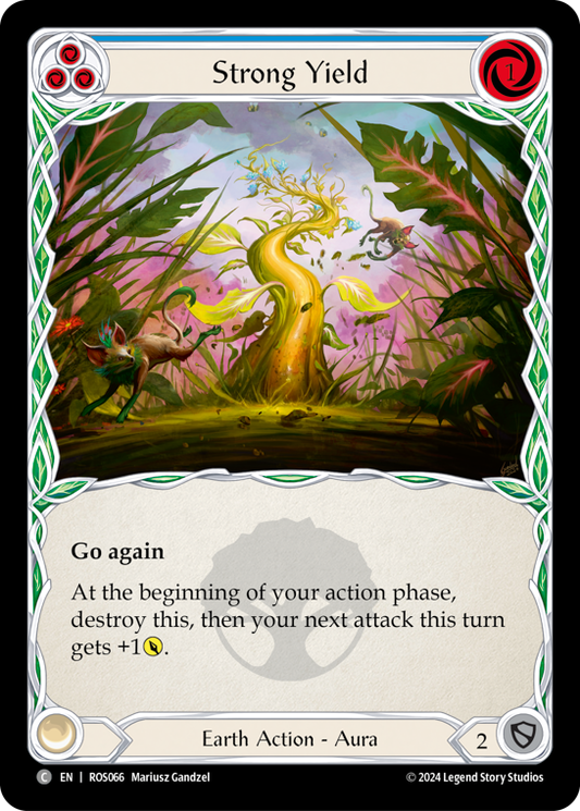 Strong Yield (Blue) | Common [Rainbow Foil]