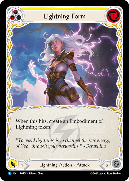 Lightning Form (Yellow) | Rare [Non Foil]