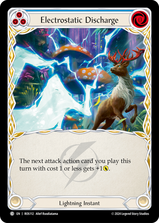 Electrostatic Discharge (Blue) | Common [Rainbow Foil]