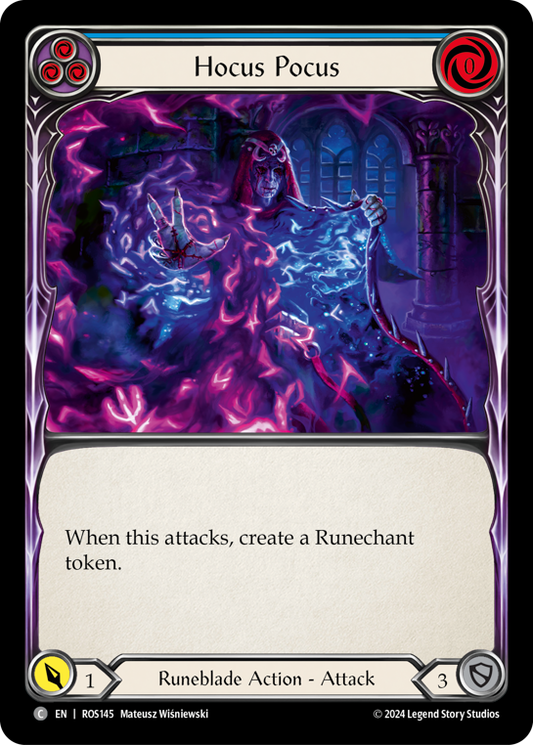 Hocus Pocus (Blue) | Common [Rainbow Foil]