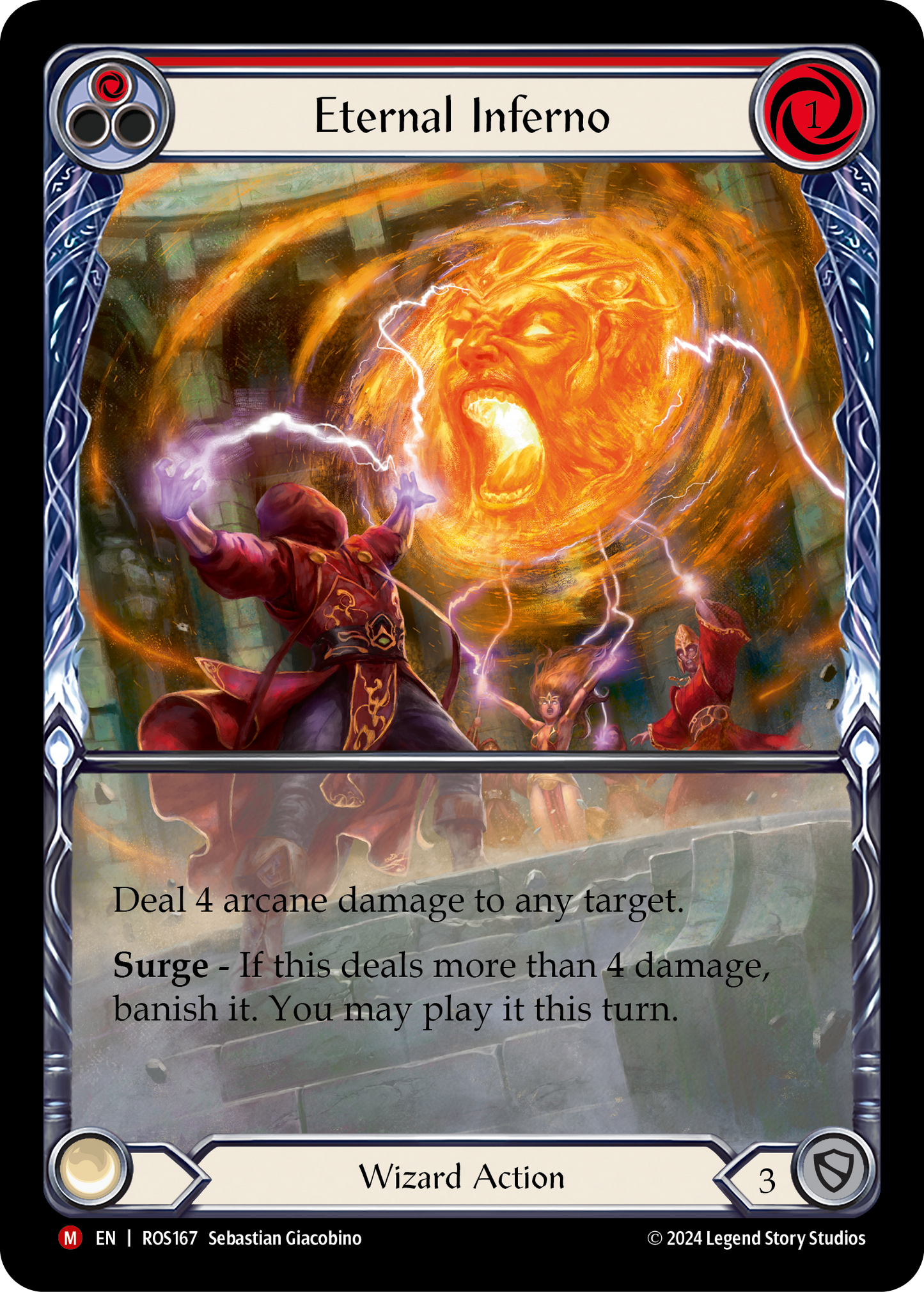 Eternal Inferno | Majestic [Extended Art Rainbow Foil]