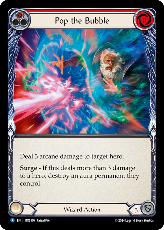 Pop the Bubble (Red) | Rare [Non Foil]