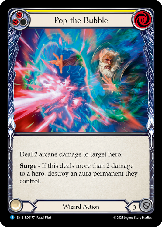Pop the Bubble (Yellow) | Rare [Non Foil]