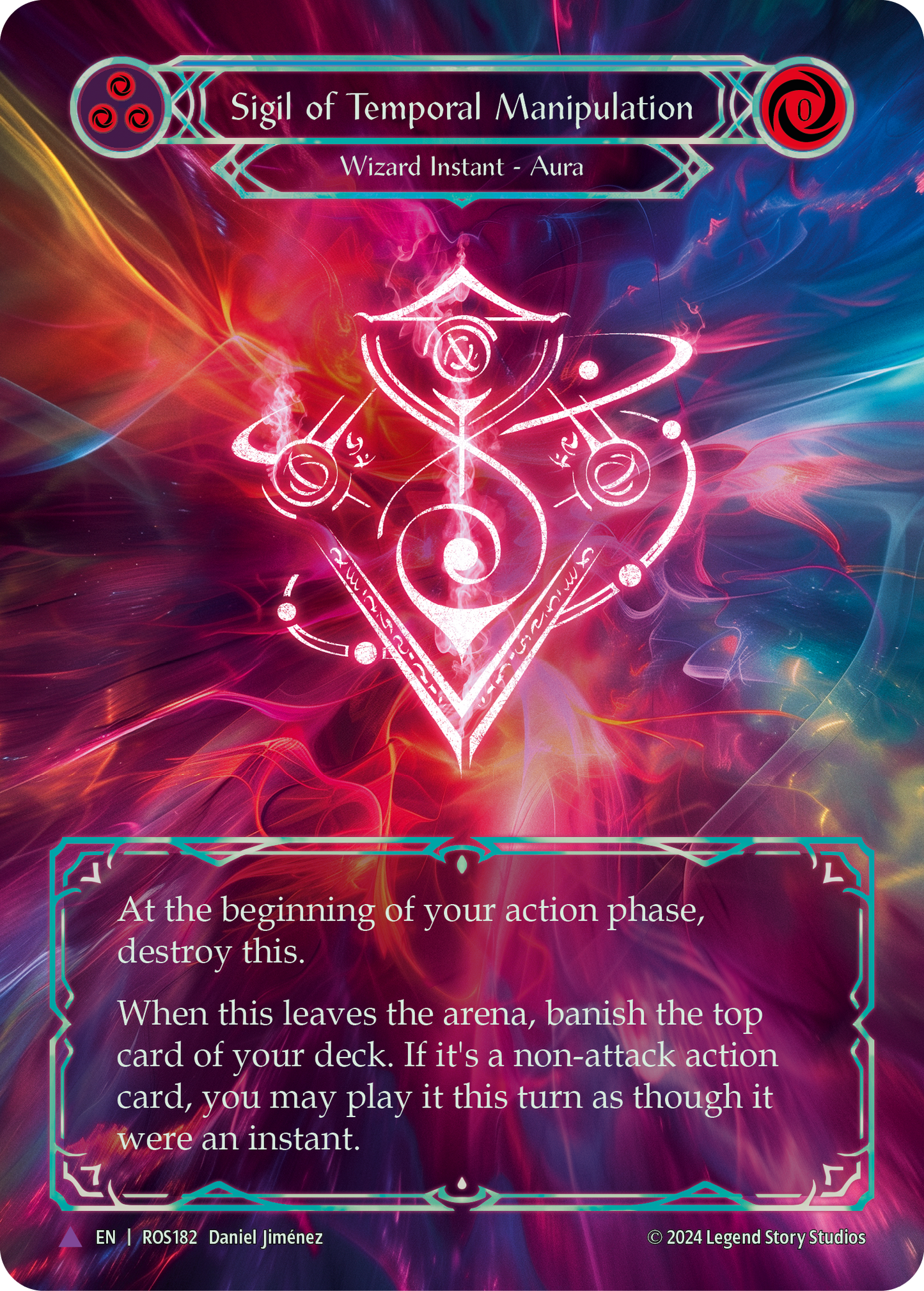 Sigil of Temporal Manipulation | Marvel [Cold Foil]