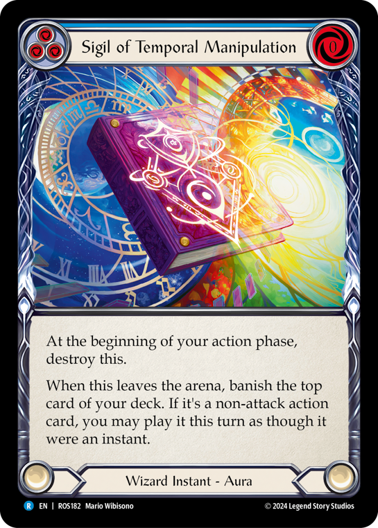 Sigil of Temporal Manipulation | Rare [Non Foil]