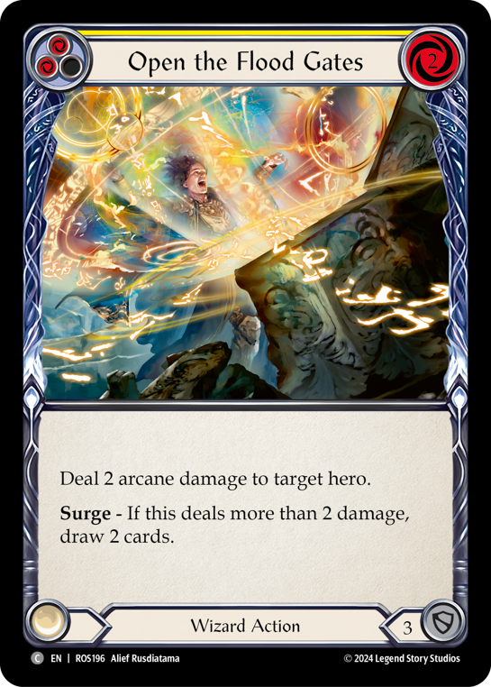 Open the Flood Gates (Yellow) | Common [Rainbow Foil]