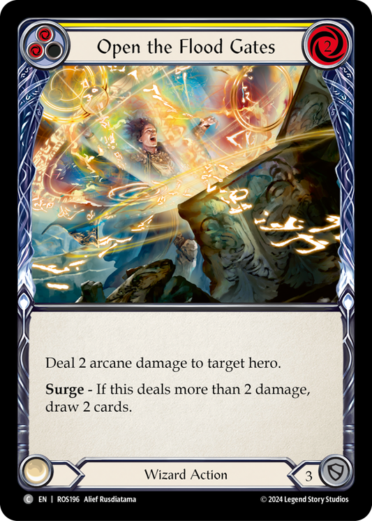 Open the Flood Gates (Yellow) | Common [Rainbow Foil]