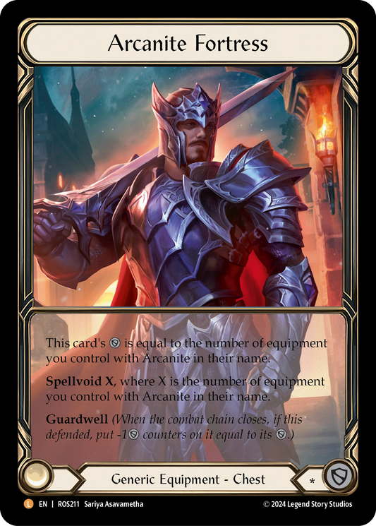 Arcanite Fortress | Legendary [Extended Art Cold Foil]
