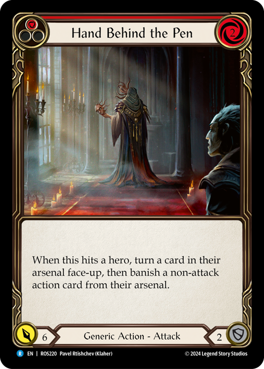 Hand Behind the Pen | Rare [Non Foil]